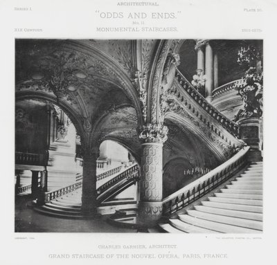 Große Treppe der Nouvel Opera, Paris, Frankreich von American Photographer (after)