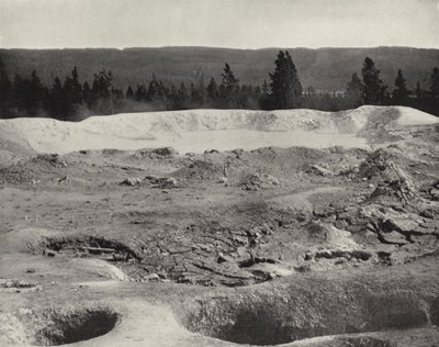 Mammoth Paint Pots, Yellowstone-Tal, Wyoming von American Photographer (after)