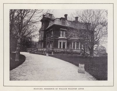 Newport, Rhode Island: Beaulieu, Residenz von William Waldorf Astor von American Photographer (after)