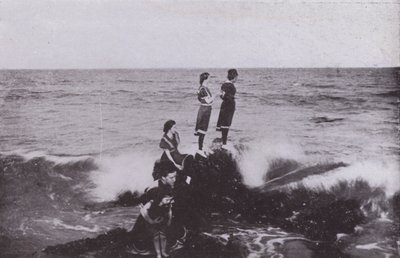 Old Orchard Beach, Maine: Brandung bei Googins Rocks von American Photographer (after)
