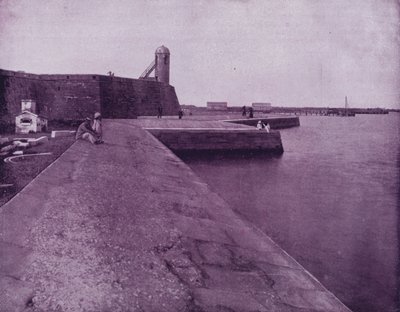 Altes Fort und Meeresmauer in St. Augustine, Florida von American Photographer (after)