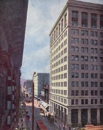 Oregon: Washington Street, Portland (Foto) von American Photographer (after)
