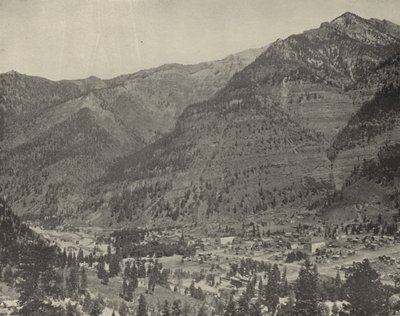 Ouray, Colorado (s/w Foto) von American Photographer (after)