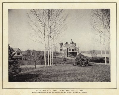 Springfield, Massachusetts: Residenz von Everett H Barney, Forest Park von American Photographer (after)