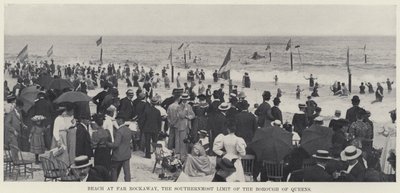 Strand bei Far Rockaway, die südlichste Grenze des Bezirks Queens von American Photographer