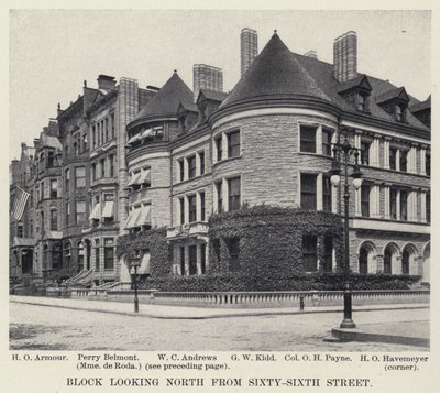 Block, Blick nach Norden von der Sixty-Sixth Street von American Photographer