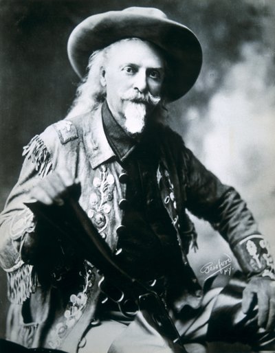 Buffalo Bill (1846-1917) von American Photographer