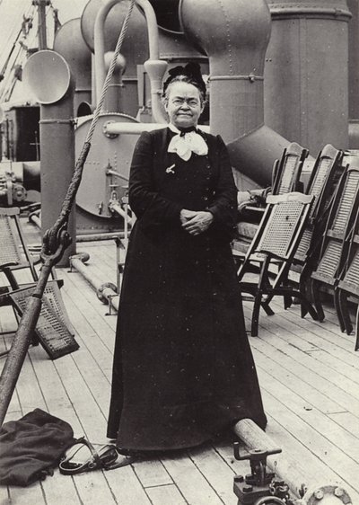 Carrie Nation (1846-1911), amerikanische radikale Abstinenzaktivistin, um 1905 von American Photographer