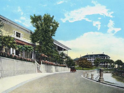 Century Club, Tivoli Hotel im Hintergrund, Panama-Stadt von American Photographer