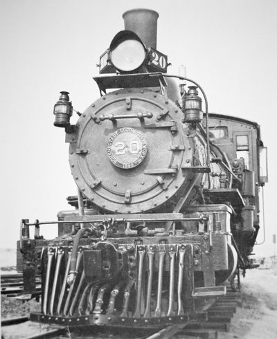 Lokomotive Nr. 20 der Rio Grande Southern von American Photographer