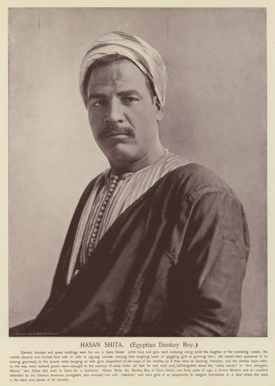 Hasan Shita, Ägyptischer Eseljunge von American Photographer