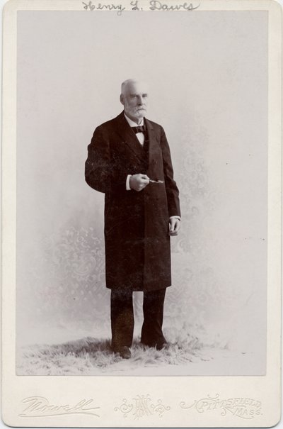 Henry Laurens Dawes (1816-1903), US-Senator, Foto von Nowell, Pittsfield, Massachusetts von American Photographer