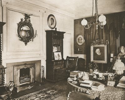 Longfellows Arbeitszimmer von American Photographer