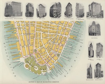 Karte des Bezirks Manhattan von American Photographer