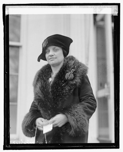 Mrs. Mabel Willebrandt im Weißen Haus von American Photographer
