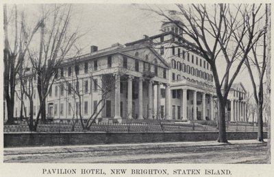 Pavilion Hotel, New Brighton, Staten Island von American Photographer
