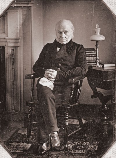 Porträt von John Quincy Adams, ca. 1840er Jahre von American Photographer