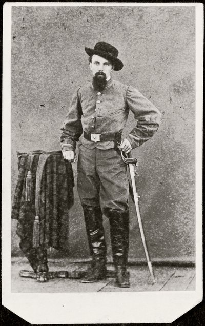 Porträt eines Soldaten von American Photographer