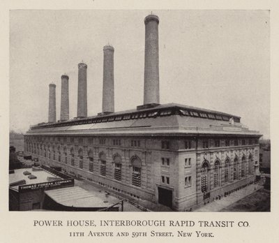 Kraftwerk, Interborough Rapid Transit Co von American Photographer