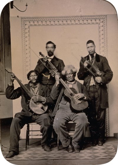 Quartett, 1865 von American Photographer
