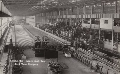 Walzwerk, Rouge Steel Plant; Ford Motor Company, Dearborn, Michigan von American Photographer