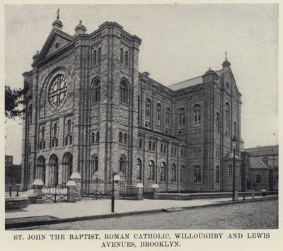 St. John the Baptist, Römisch-Katholisch, Willoughby und Lewis Avenues, Brooklyn von American Photographer