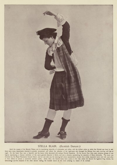 Stella Blair, Schottische Tänzerin von American Photographer
