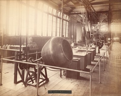 Ausstellung von Stephen F. Whitman & Sons in der Maschinenhalle der Centennial Exposition, Philadelphia von American Photographer