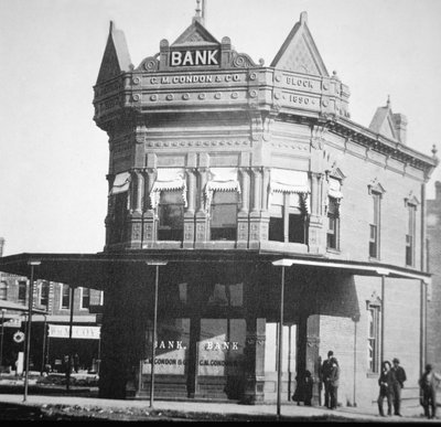 Die Condon Bank, Coffeyville, Kansas von American Photographer