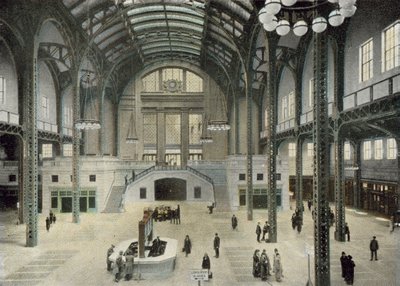 Zughalle, Chicago Union Station von American Photographer