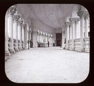 Weltausstellung in Chicago: Fischerei-Kolonnade, 1893 von American Photographer