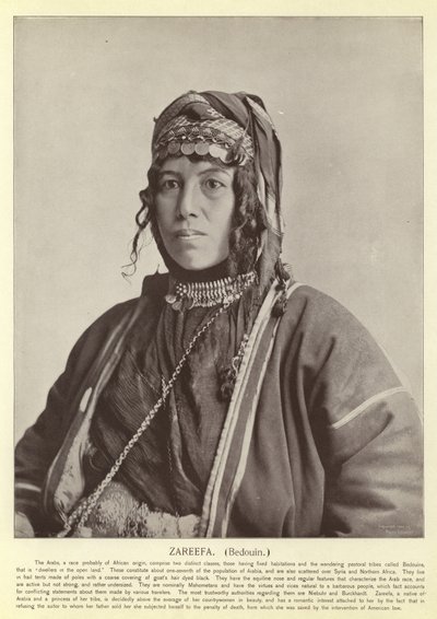 Zareefa, Beduine von American Photographer