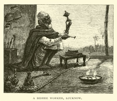 Ein Bidree-Arbeiter, Lucknow von American School