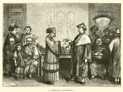 Eine Hochzeitszeremonie von American School