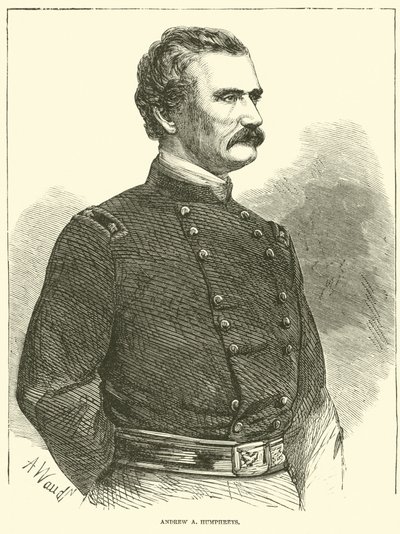 Andrew A. Humphreys, August 1863 von American School