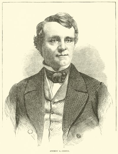 Andrew G Curtin, Dezember 1863 von American School