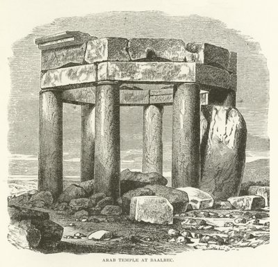 Arabischer Tempel in Baalbek von American School