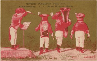 Band, Werbung für die Union Pacific Tea Co, South Boston von American School