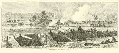 Batterie am North Anna, Mai 1864 von American School