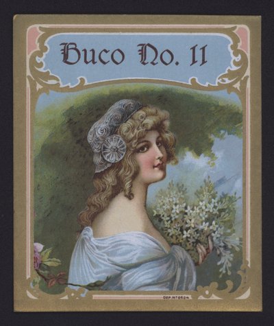 Buco Nr. 11, Zigarrenetikett von American School