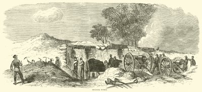 Bauarbeiten, Juni 1864 von American School