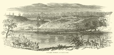 Kavallerieüberquerung bei Elys Ford, Januar-April 1863 von American School