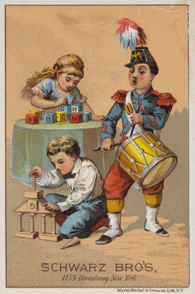 Kinder spielen von American School