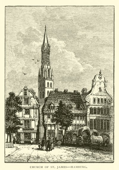 Kirche St. Jacobi, Hamburg von American School