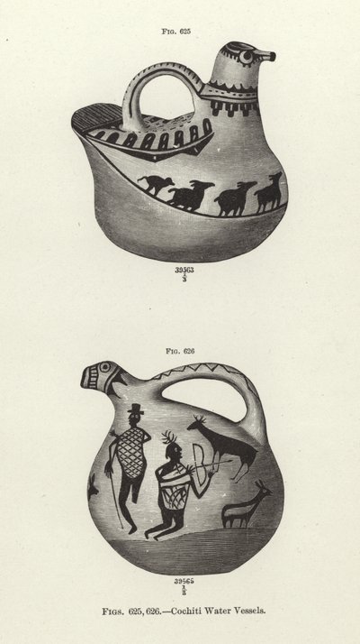 Cochiti-Wassergefäße von American School