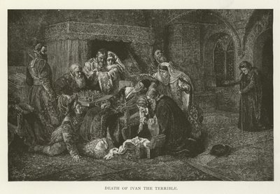 Tod von Iwan dem Schrecklichen von American School