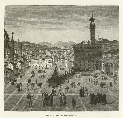 Tod von Savonarola von American School