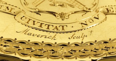 Detail der John Jay Freedom Box von American School