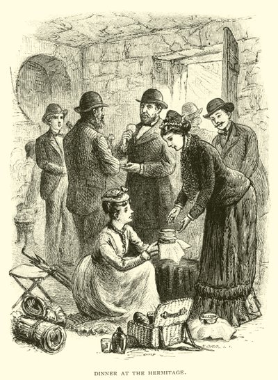 Abendessen in der Eremitage von American School