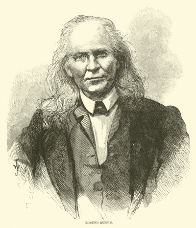 Edmund Ruffin, April 1865 von American School